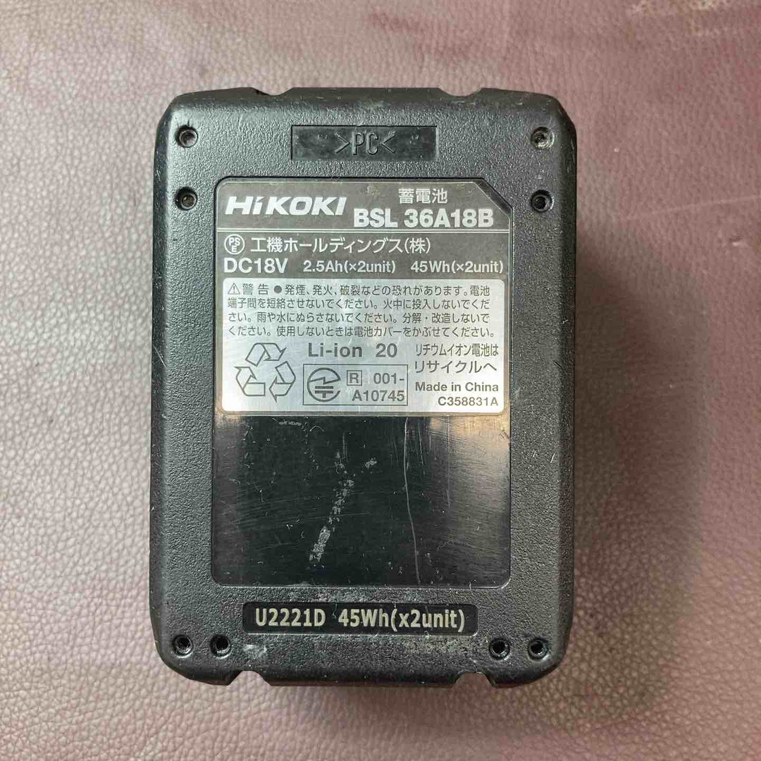 【中古品】 ハイコーキ(HIKOKI ※旧:日立工機) マルチボルト コードレス丸のこ C3606DA(NNB) 【東大和店】