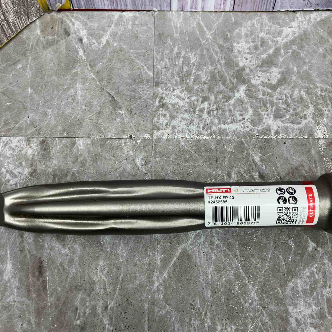 ◇HILTI (ヒルティ) フラットポイントチゼル TE-HX FP 40【八潮店】