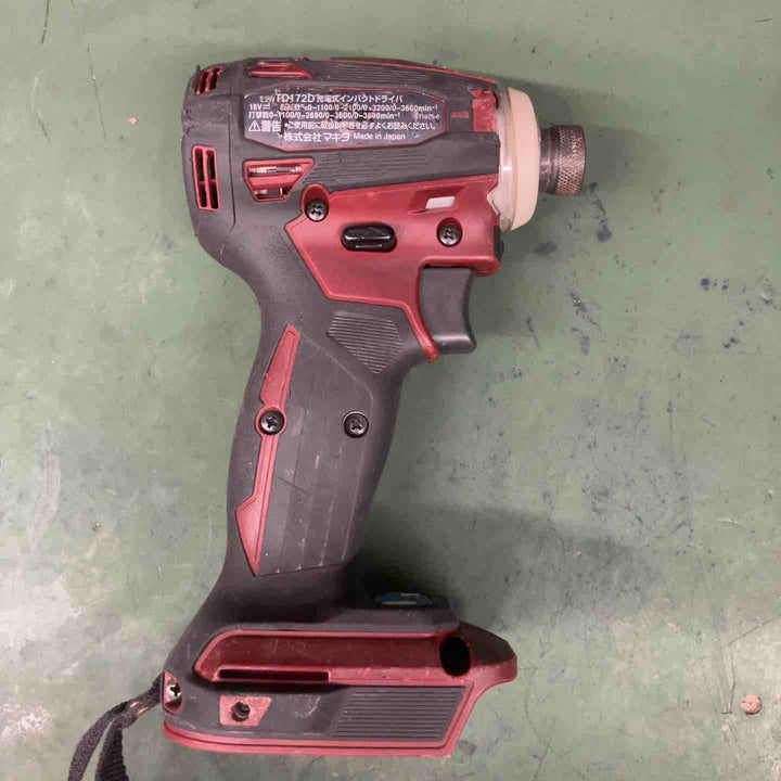 ★マキタ(makita) コードレスインパクトドライバー TD172DZAR【戸田店】