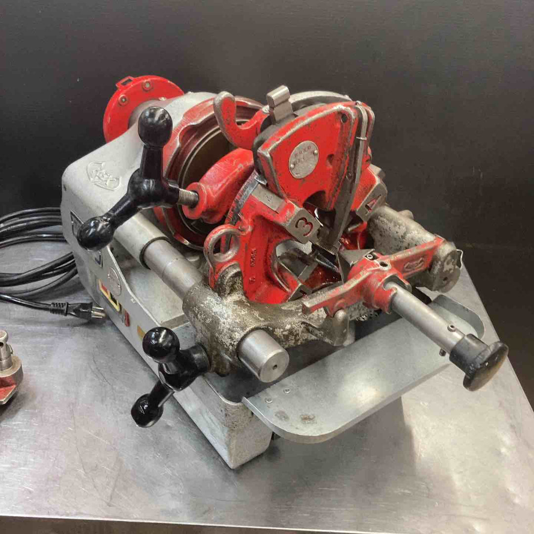 【中古品/店頭受取り限定】 レッキス(REX) ねじ切り機 MINI40A3  mini40AIII パイプマシン ダイヘッド2個付き 【東大和店】