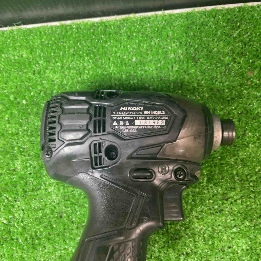 ★ハイコーキ(HIKOKI ※旧:日立工機) コードレスインパクトドライバー WH14DDL2(NN)(B) バッテリー付【岩槻店】