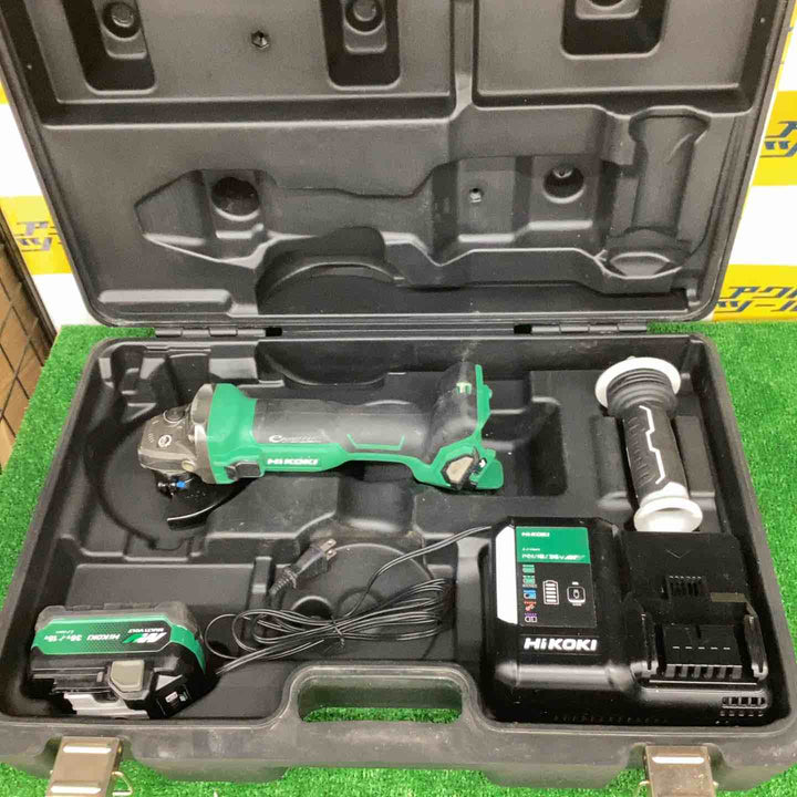 ★ハイコーキ(HIKOKI ※旧:日立工機) 100mmコードレスディスクグラインダ G3610DA(XP)【越谷店】