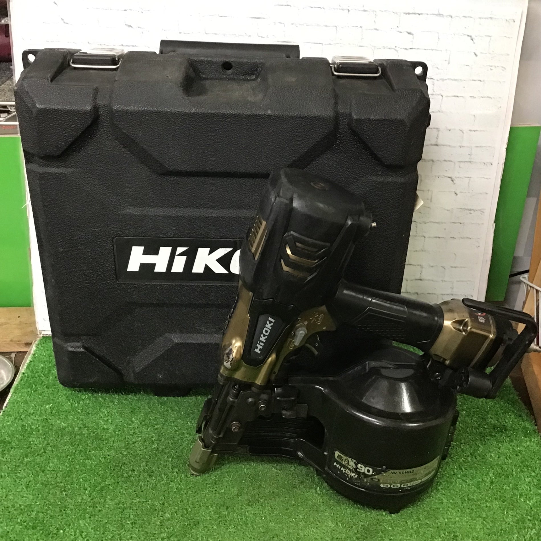 ☆ハイコーキ(HIKOKI ※旧:日立工機) 高圧エア釘打ち機 NV90HR2(S
