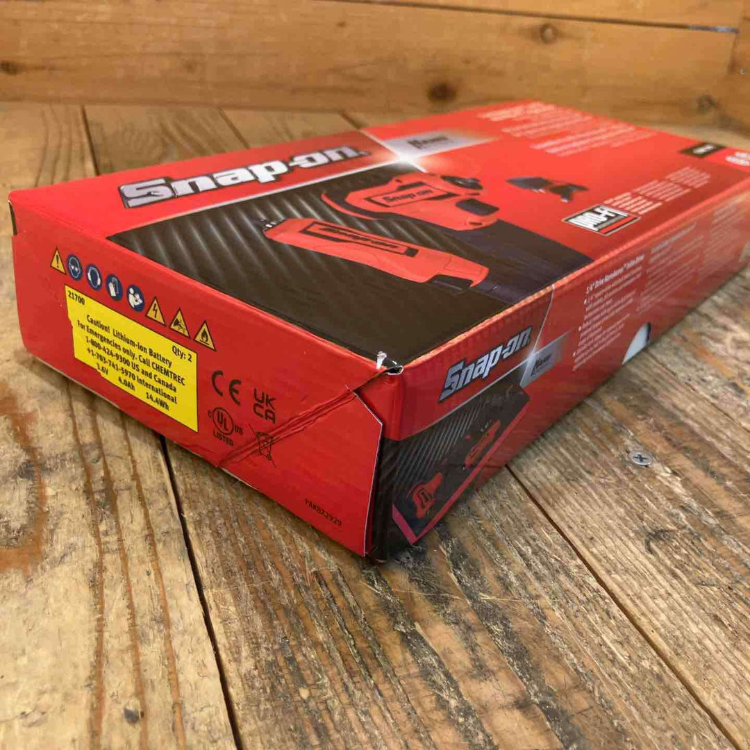 【未使用品】スナップオン1/4 ナノアクセスツールキット (小型充電式ドライバー2種セット)CTNN13KFJ【所沢店】