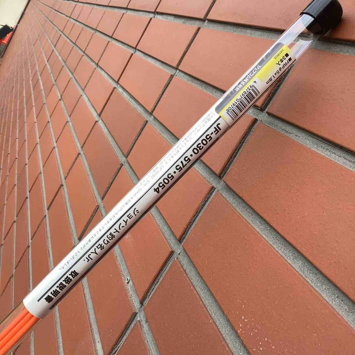 【店頭受取り限定】デンサン ジョイント釣り名人Jr. φ5mm× 1.8m オレンジ 3本 ケーブル索引具 JF-5054【越谷店】