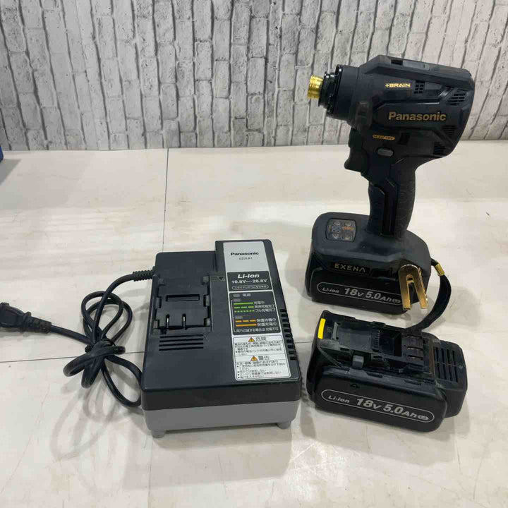 ★パナソニック(Panasonic) コードレスドリルドライバー EZ1DD2J18D-B【川口店】