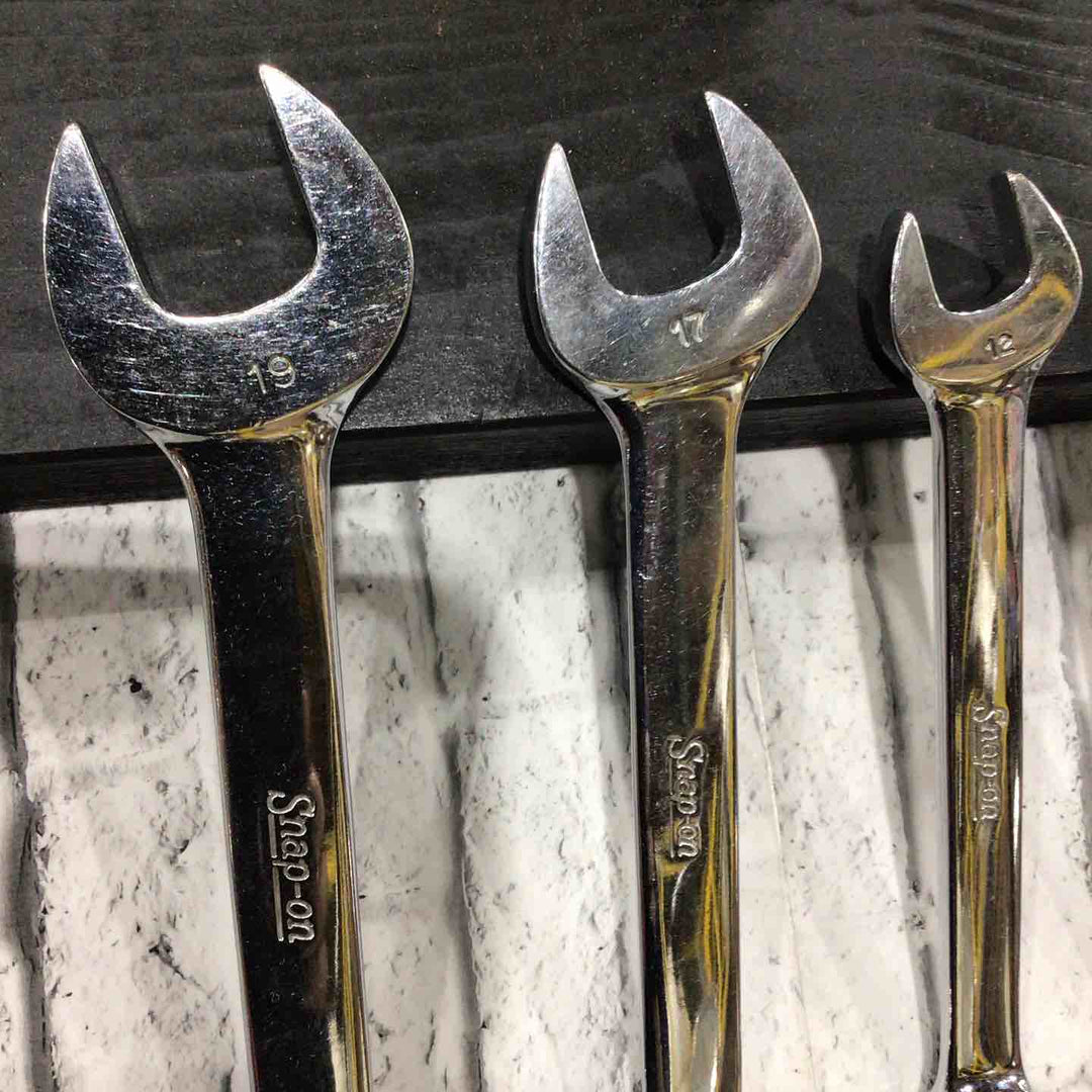 スナップオン(Snap-on) コンビネーションレンチ 5本組 OEXMシリーズ 旧ロゴ 【川口店】