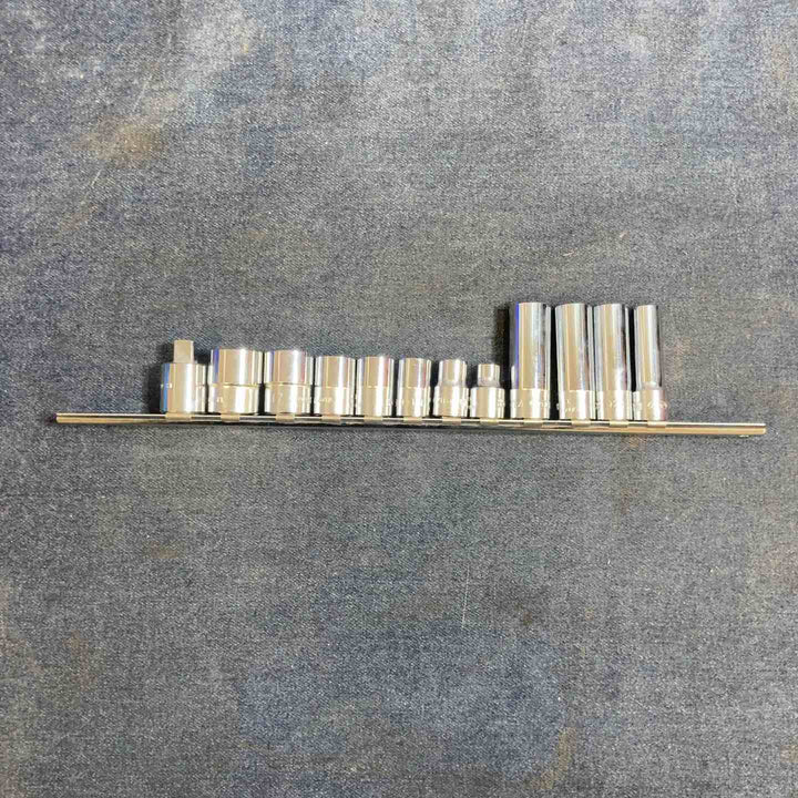KTC 6角ソケット まとめ売り 差込角 9.5 mm 3/8 inch B20-19H.17.14.13.12.10.8/B25-14H,13,12,10/ソケットアダプタ BA3020【八潮店】