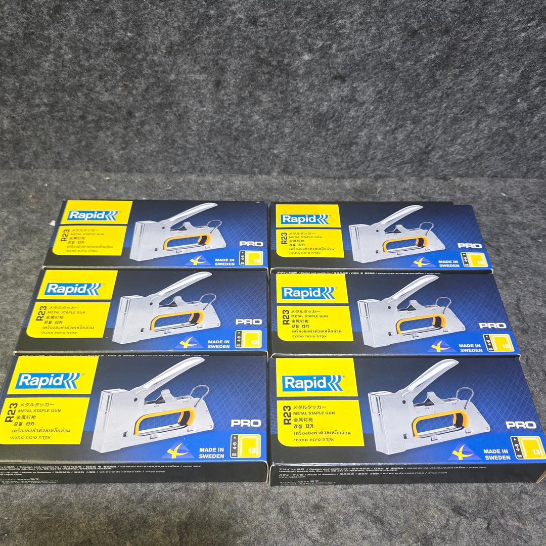 【未使用品・まとめ売り！】Rapid ラピッド ガンタッカー R-23 6本セット【桶川店】