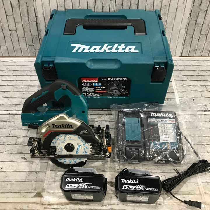 ★マキタ(makita) コードレス丸のこ HS474DRGX【川口店】