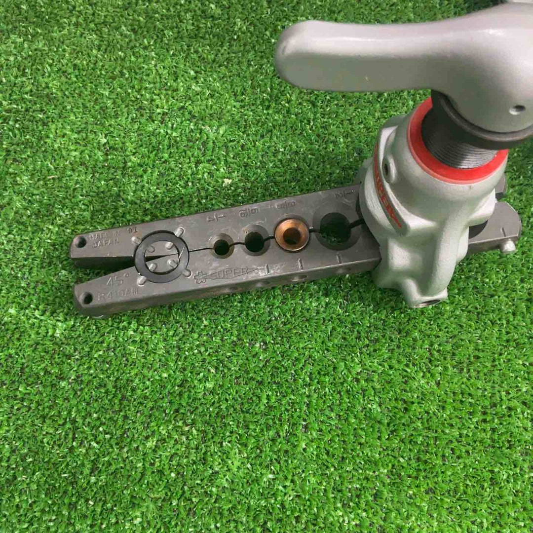 スーパーツール SUPERTOOL  チュービングツールセット(偏芯式) フィードハンドル型 新冷媒・新規格 TS456WH【草加店】