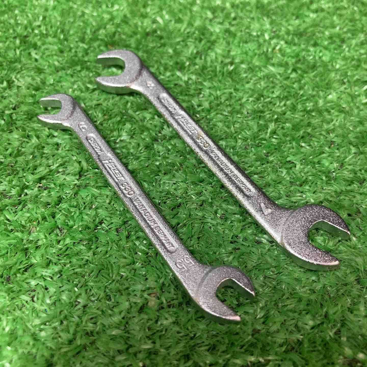 【美品】ハゼット(HAZET) ミニアングルオープンエンドレンチ 7本組 330（4.5mm-14mm）【岩槻店】