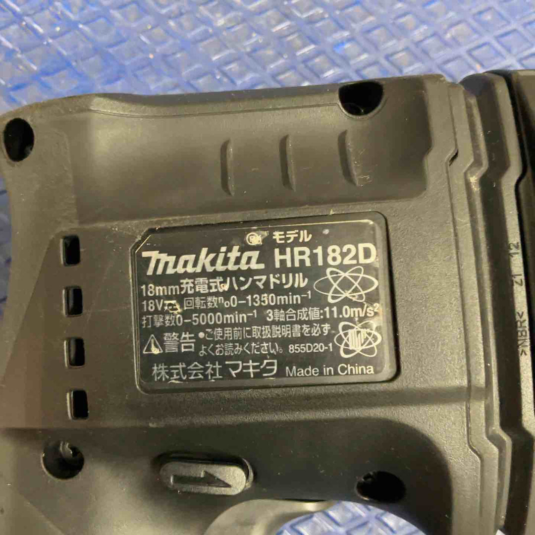 ★マキタ(makita) コードレスハンマドリル HR182DZKB【草加店】