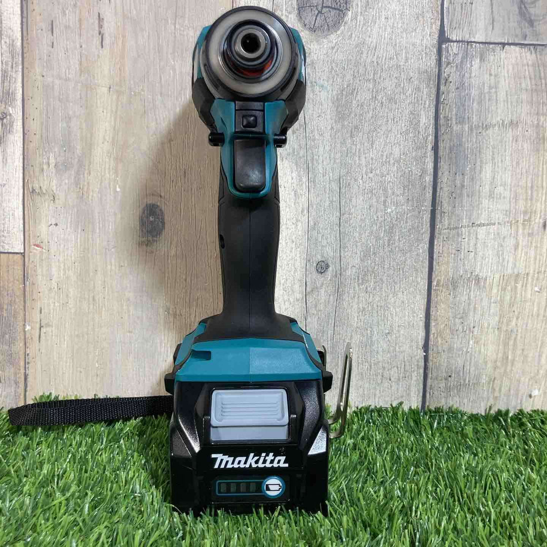 ★マキタ(makita) 40Vmaxコードレスインパクトドライバー TD005GRDX  純正バッテリー2個付【戸田店】
