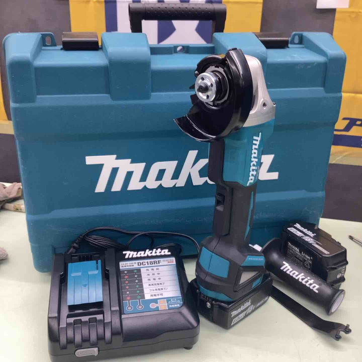 ★マキタ(makita) 100mm コードレスディスクグラインダ GA408DRGX パドルスイッチ 発熱保護 再起動防止 【越谷店】