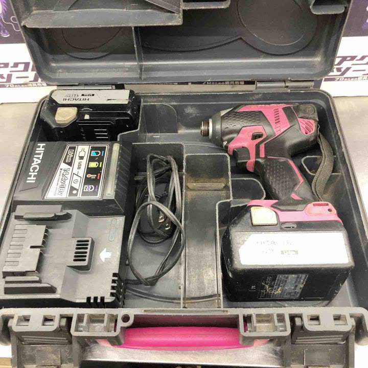 ★ハイコーキ(HIKOKI ※旧:日立工機) コードレスインパクトドライバー WH18DKL(2LSCK)(R)【所沢店】