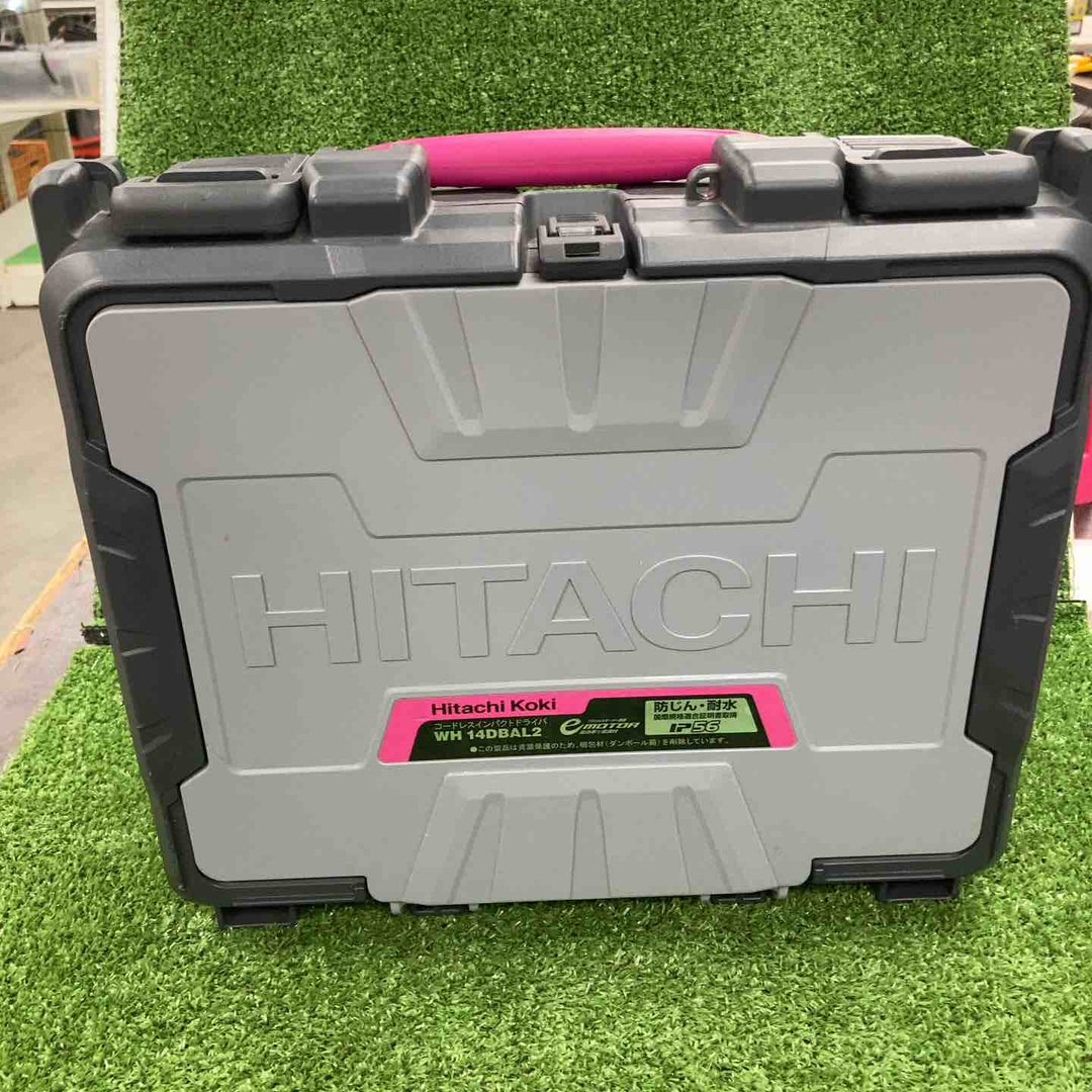★ハイコーキ(HIKOKI ※旧:日立工機) コードレスインパクトドライバー WH14DBAL(2LSCK)(R)【川崎店】