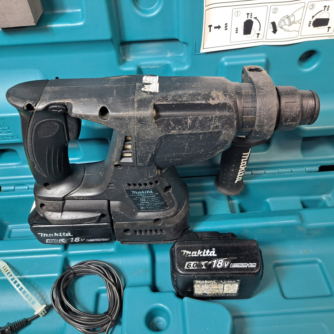 ★マキタ(makita) コードレスハンマドリル HR244DRGXB【岩槻店】