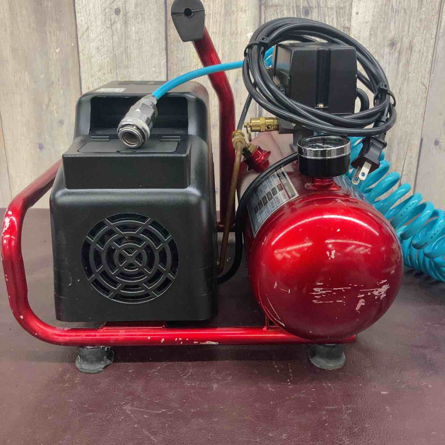 SK11 SR-045 コンプレッサー 4L 中古品 中古品】 藤原産業 (SK11) オイルレス エアーコンプレッサー SR-045
