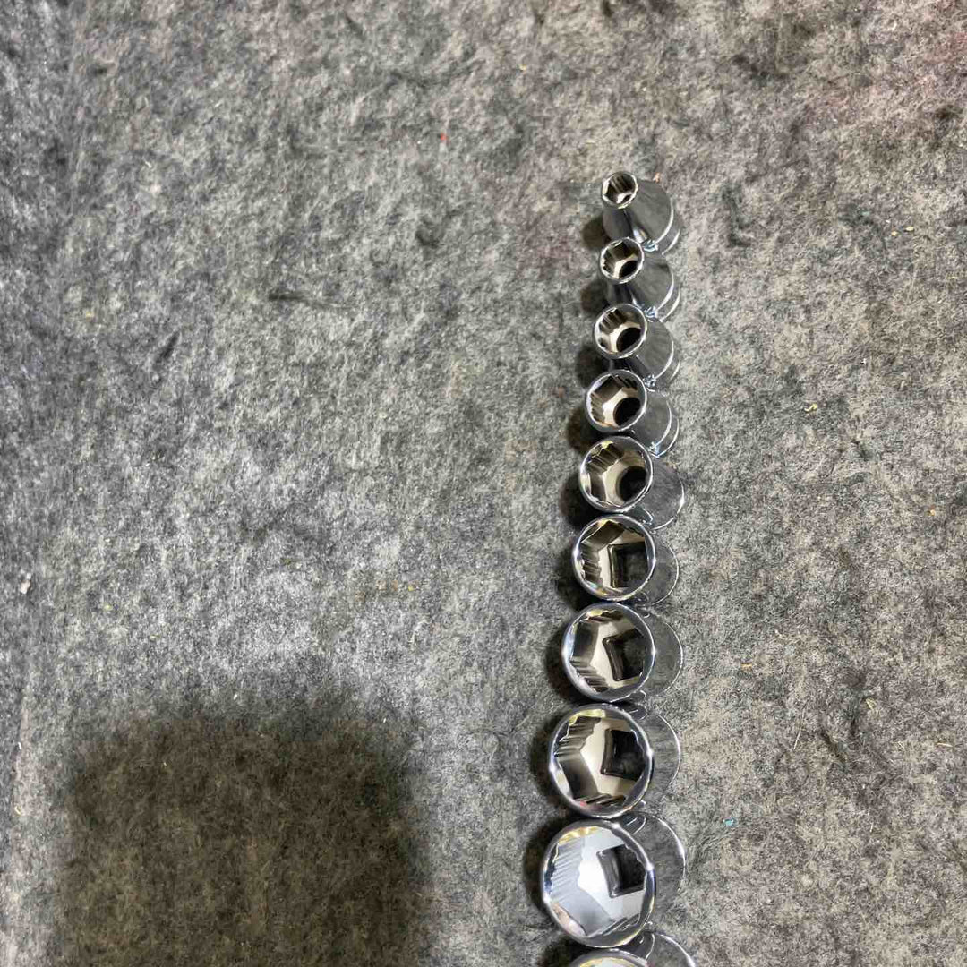 MACTOOLS　DR3/8　インチスタンダードソケット　12個セット　RBRTシリーズ　 【桶川店】