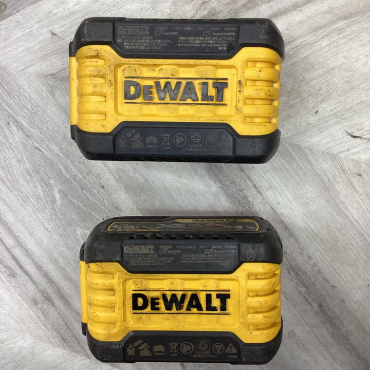 現状品 DEWALT ハンマドリル DCH481 SDS MAX  デウォルト  乾湿両用コードレスクリーナー DCV580セット　【越谷店】