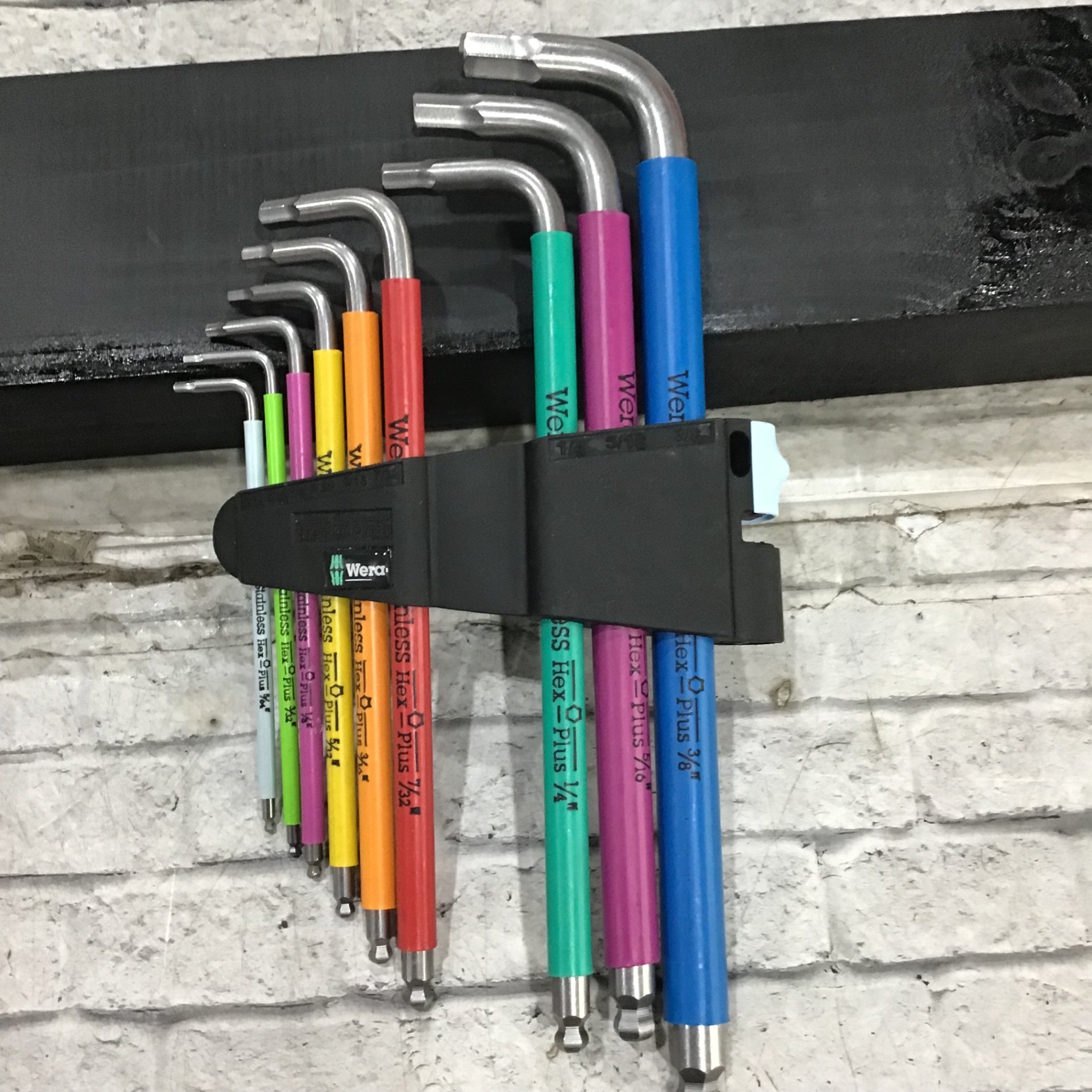 ヴェラ(wera) ステンレスマルチカラーヘックスキーセット 9本組