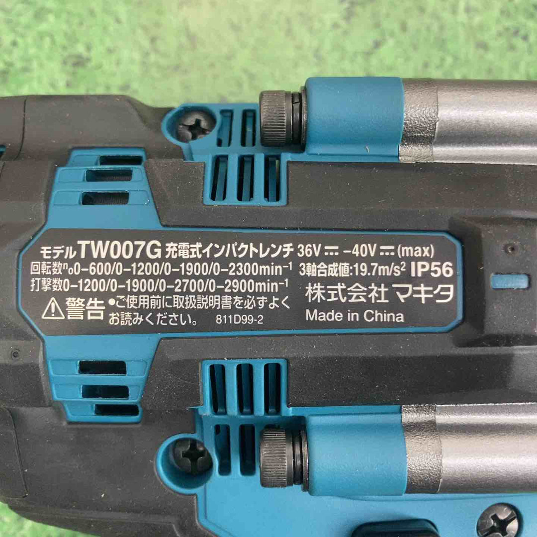 マキタ(makita) コードレスインパクトレンチ TW007GZ【町田店】