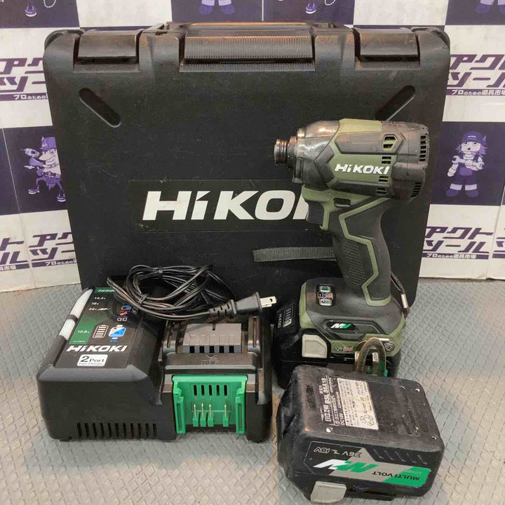 【中古品】ハイコーキ(HIKOKI ※旧:日立工機) コードレスインパクトドライバー WH36DC(2XPSZ)(G)【所沢店】