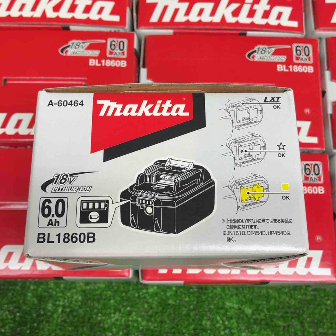 【未使用】 makita 18V リチウムイオンバッテリ BL1860B 18V 6.0Ah 15個セット 化粧箱付き 【藤沢店】