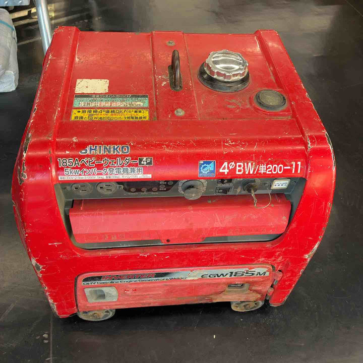 【現状品/店頭受取り限定】 やまびこ産業機械 新ダイワ EGW185M-ISTエンジン溶接機 【藤沢店】