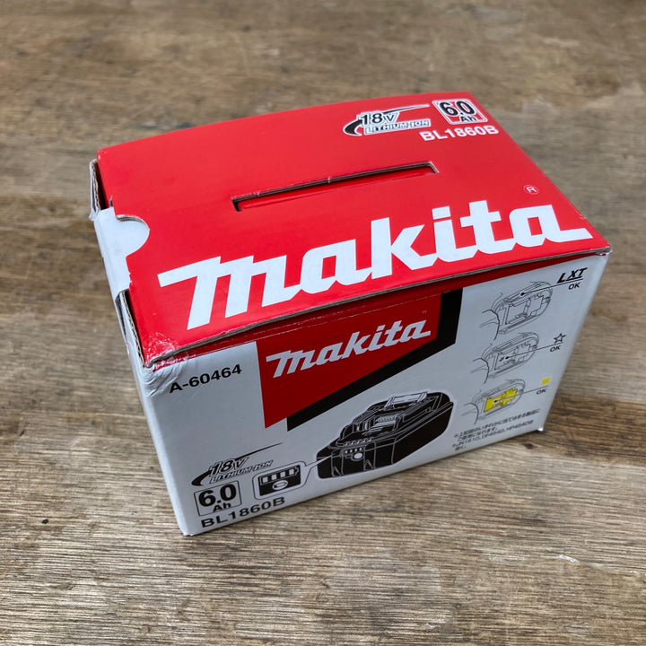★マキタ(makita) リチウムイオンバッテリー 18V/6.0Ah BL1860B【柏店】