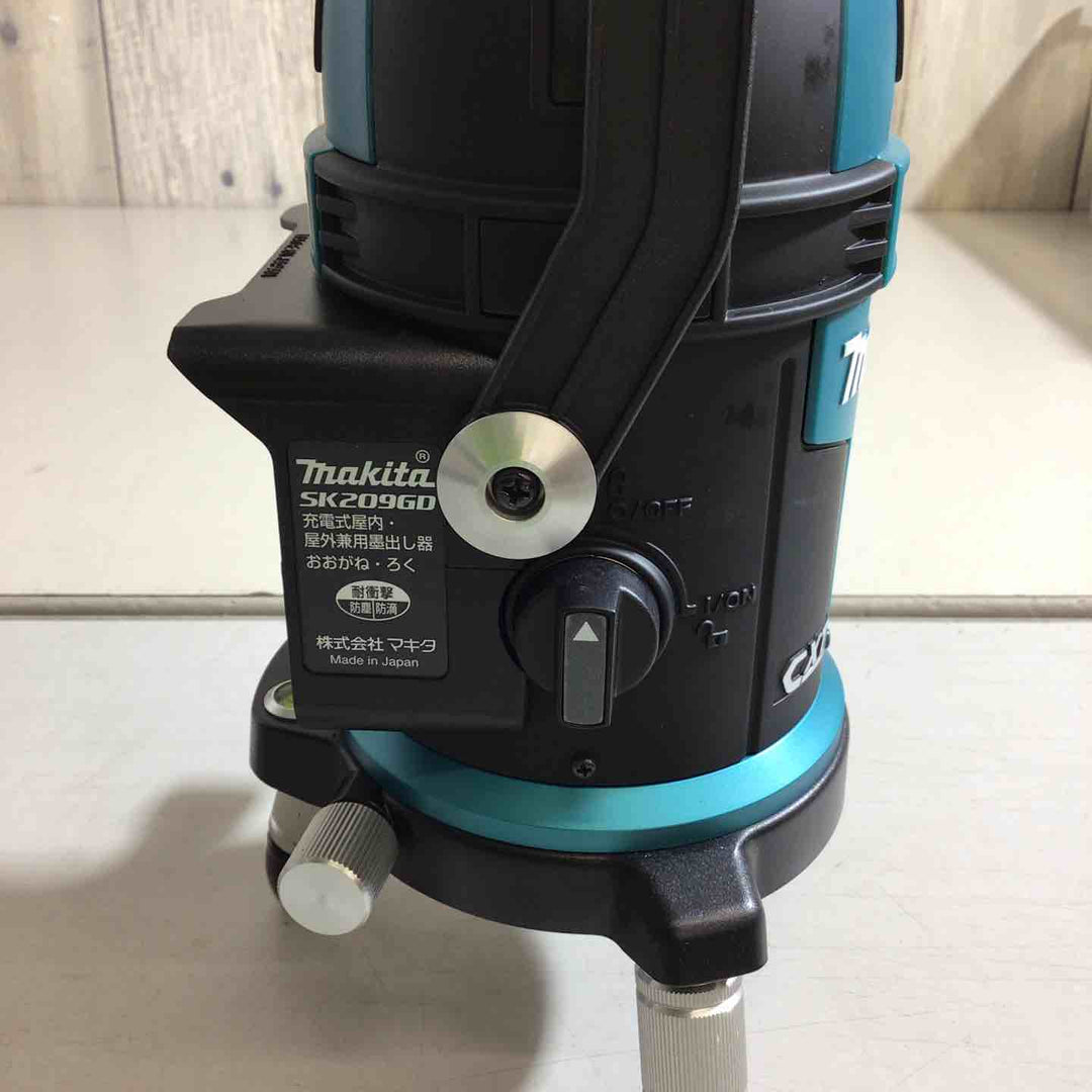 【未使用品】マキタ SK209GDZ 高輝度グリーンレーザー充電式 屋内・屋外用おおがね・ろく【戸田店】