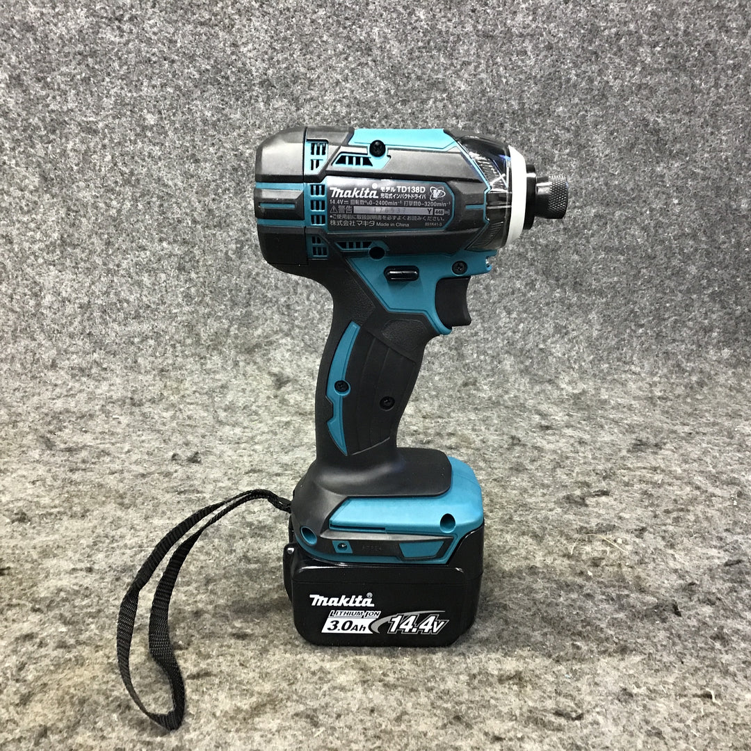 ★マキタ(makita) コードレスインパクトドライバー TD138DRFX【越谷店】