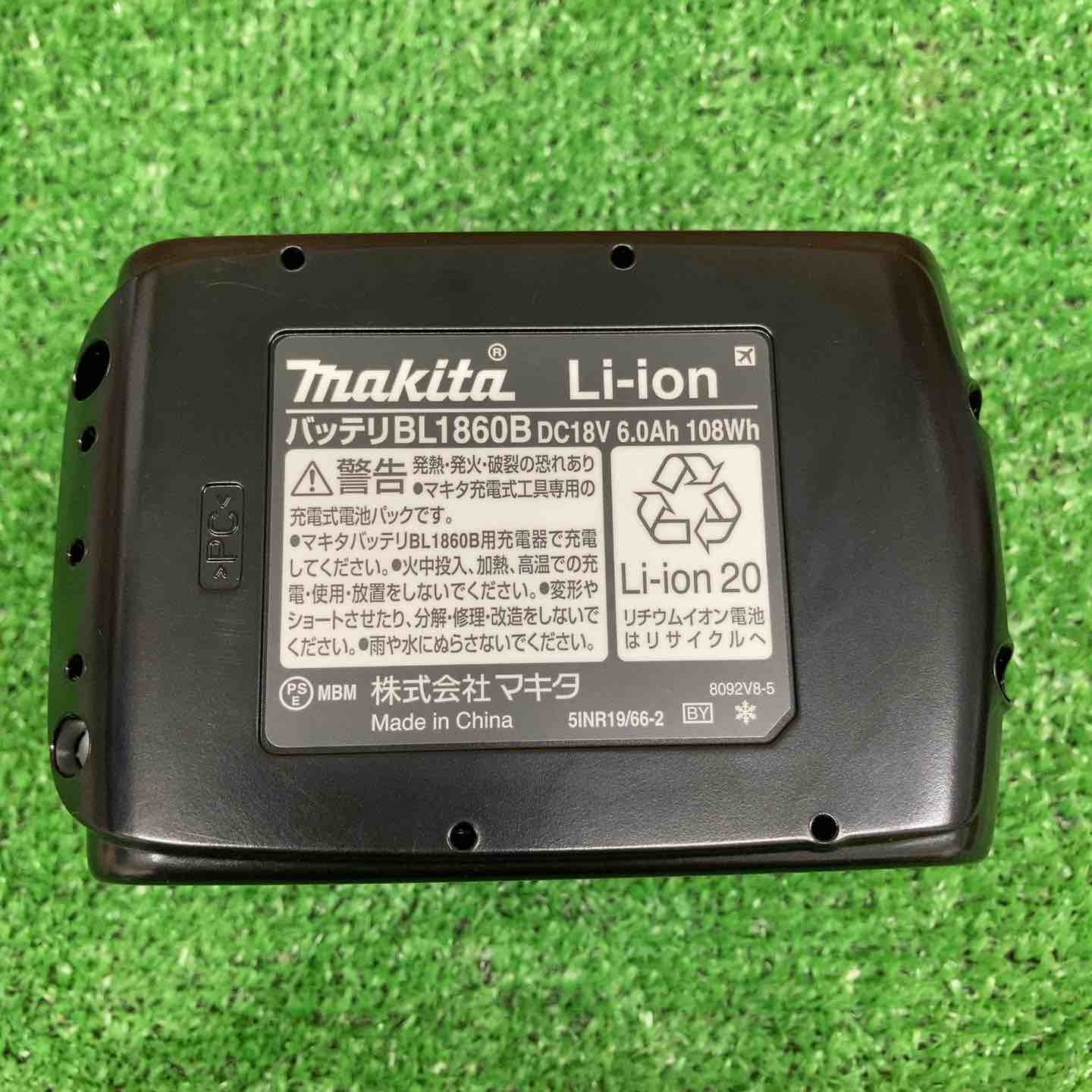 中古美品】 マキタ/makita リチウムイオンバッテリー 18V/6.0Ah