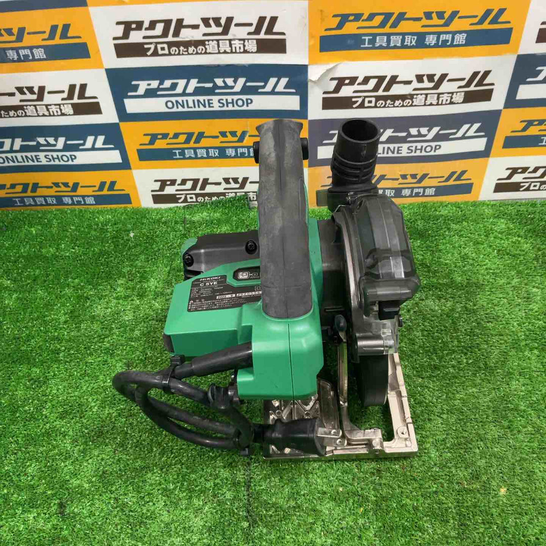 ★ハイコーキ(HIKOKI ※旧:日立工機) 深切り電子集じんマルノコ C5YE【草加店】