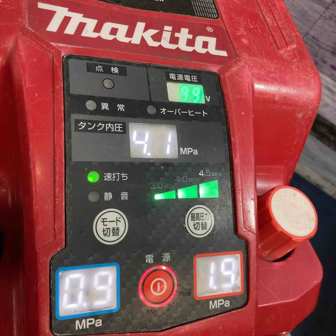【ジャンク/格安出品】マキタ(makita) 高圧・常圧エアコンプレッサー AC462XLR ※起動OK、内部からエア漏れ有【八潮店】