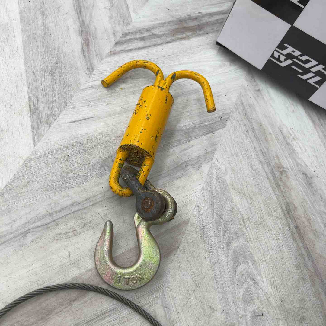 【店頭受取り限定】 トーヨーコーケン ベビー・マイティ 小型ウインチ MA-N600 100V 150kg　【越谷店】