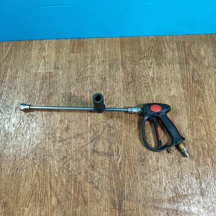 【店頭受取り限定】フルテック 簡易防音型エンジン高圧洗浄機 GE1513 ガン・ホースドラム付セット【岩槻店】　※カバー養生補強ヶ所あり