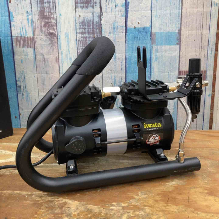 【中古品】アネスト岩田/iwata エアーブラシ用オイルフリーコンプレッサー IS-925HT【柏店】