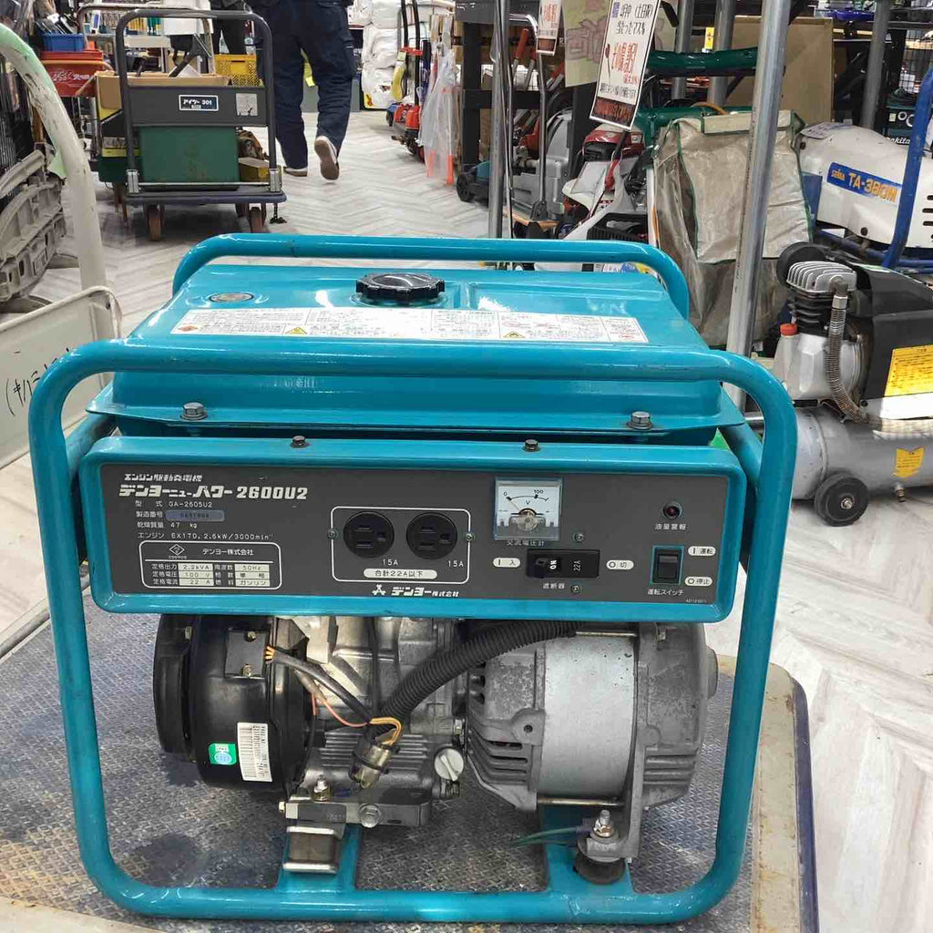 ☆デンヨー(Denyo) 発電機 GA-2605U2【越谷店】 – アクトツール