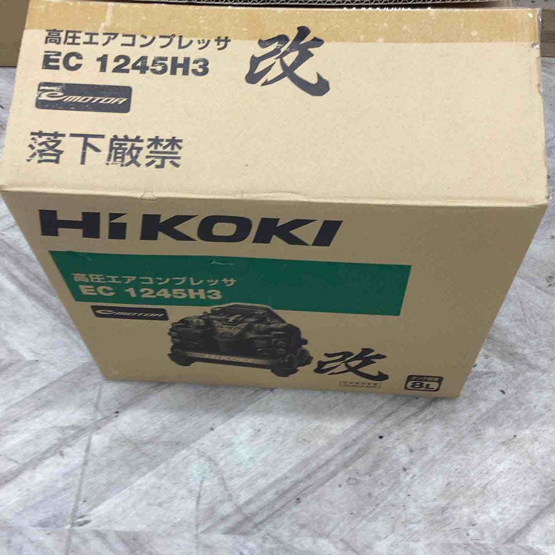 ★ハイコーキ(HIKOKI ※旧:日立工機) 高圧エアコンプレッサ EC1245H3(CTN)【越谷店】