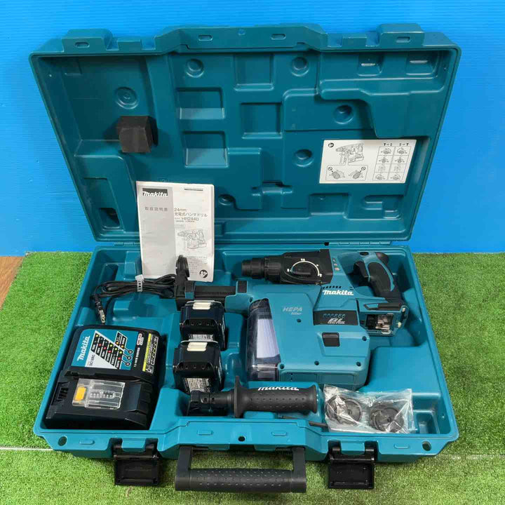 【美品】★マキタ(makita) コードレスハンマドリル HR244DRGXV【岩槻店】