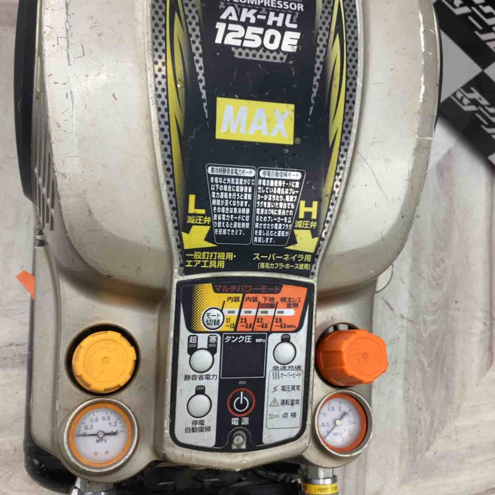 マックス エアコンプレッサー AK-HL1250E 　異音有　【越谷店】