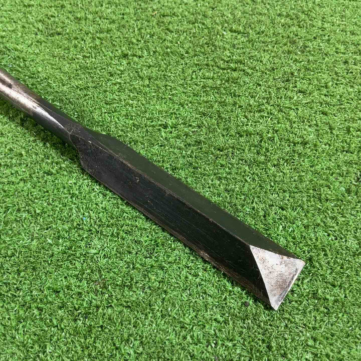 越市 突き鑿 刃幅約24mm 全長約600mm 【川口店】