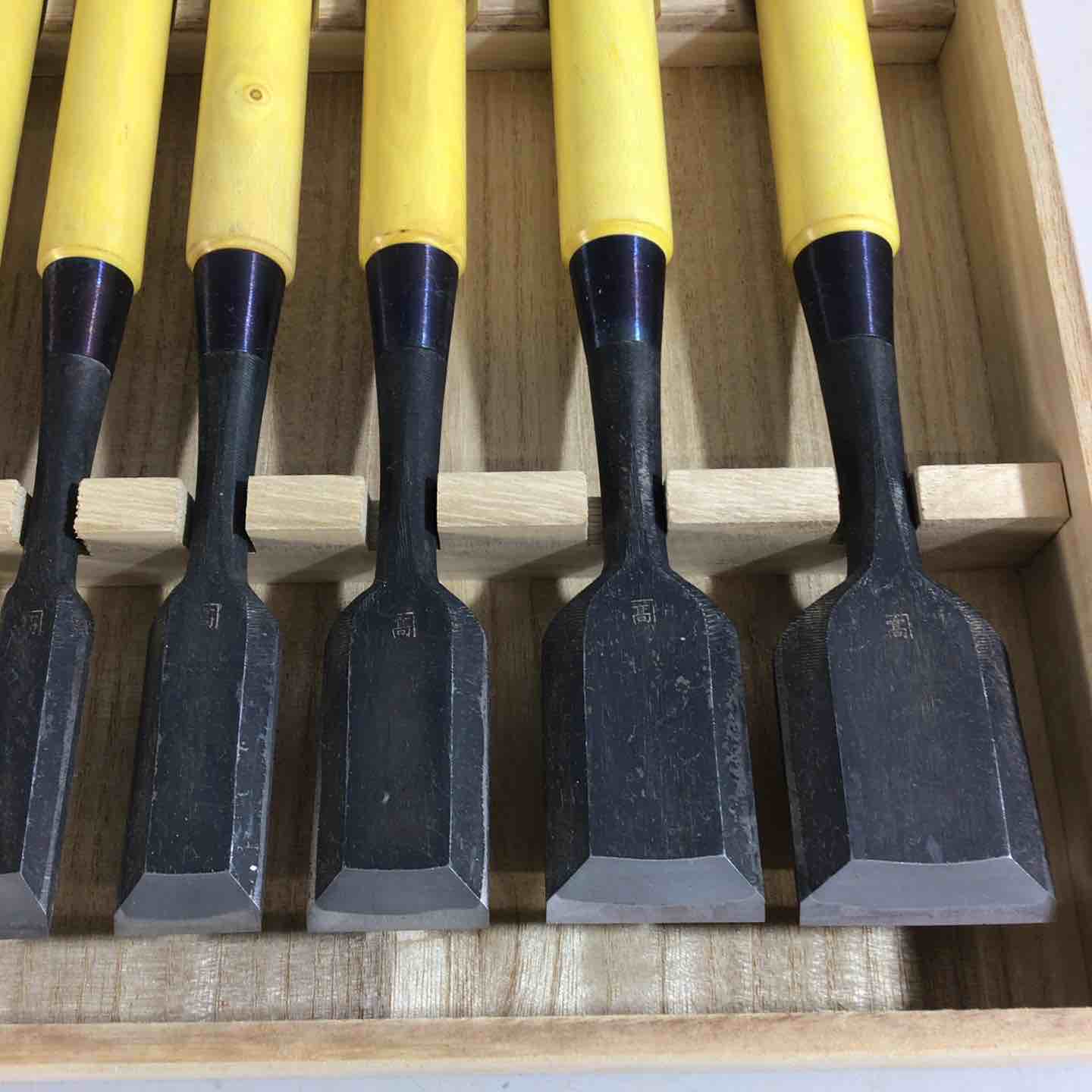 未使用品】カネ高 追入十本組 高橋典三 高橋和己 鑿 鉋 大工道具