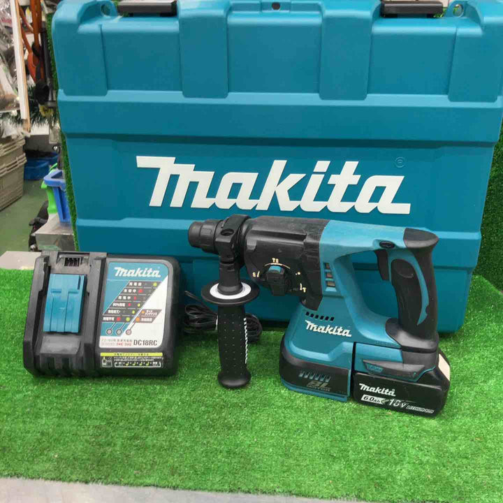 ★マキタ(makita) 24mmコードレスハンマドリル HR244DZK 18V バッテリー 1個 充電器【桶川店】