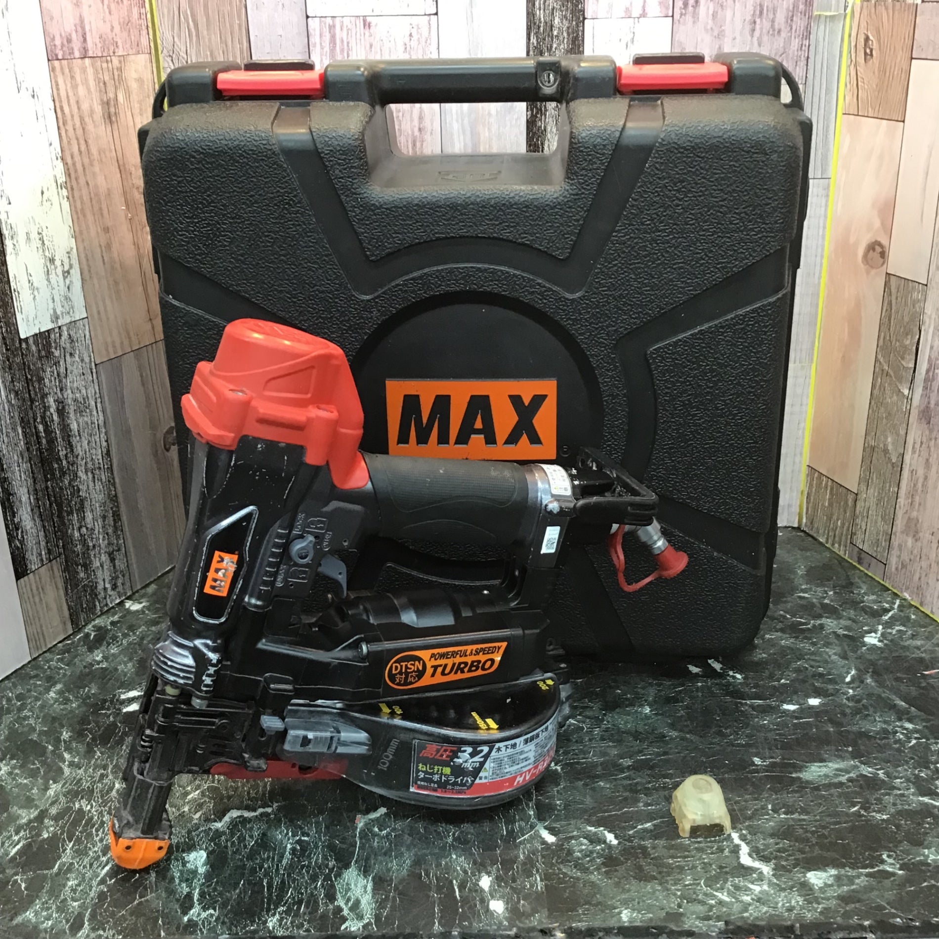 ケース付き】MAX マックス ねじ打ち機ターボドライバHV-R32G2-G