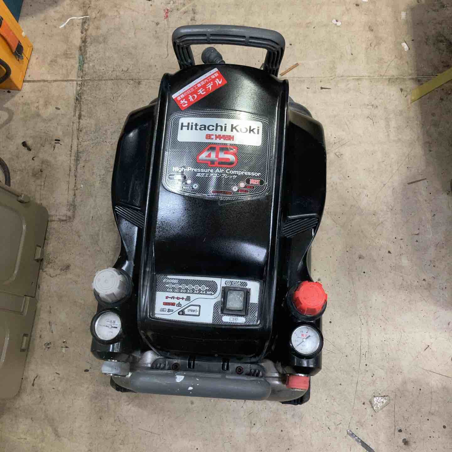 HiKOKI(旧日立工機)電動工具 エアコンプレッサ EC1445H【リライズ野田愛宕店】【店頭取引限定】【中古品】1点限り早い者勝ち！ ☆ハイコーキ(HIKOKI ※旧:日立工機) エアコンプレッサー EC1445H【町田