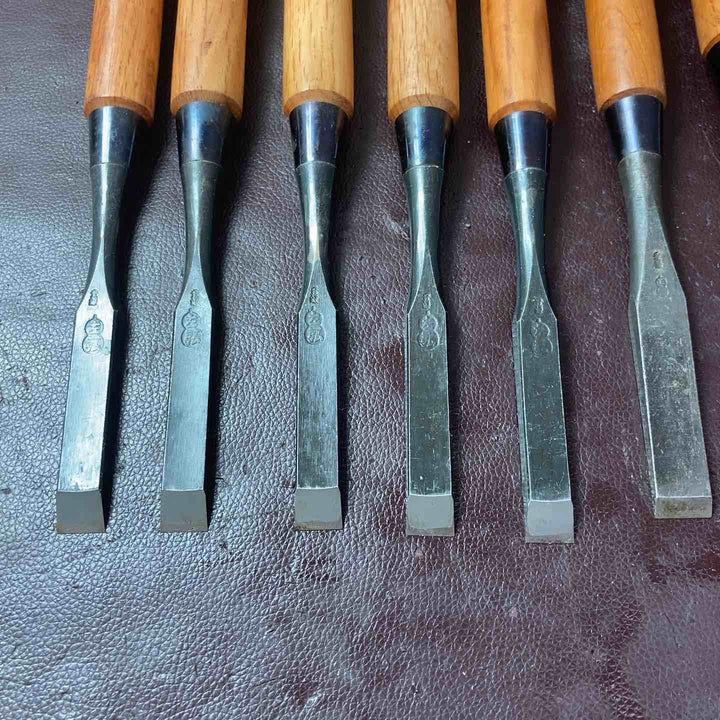 【中古美品】 鑿(のみ) 9本まとめ 左弘 別打 金剛力 政宗 忠綱 平義 【東大和店】