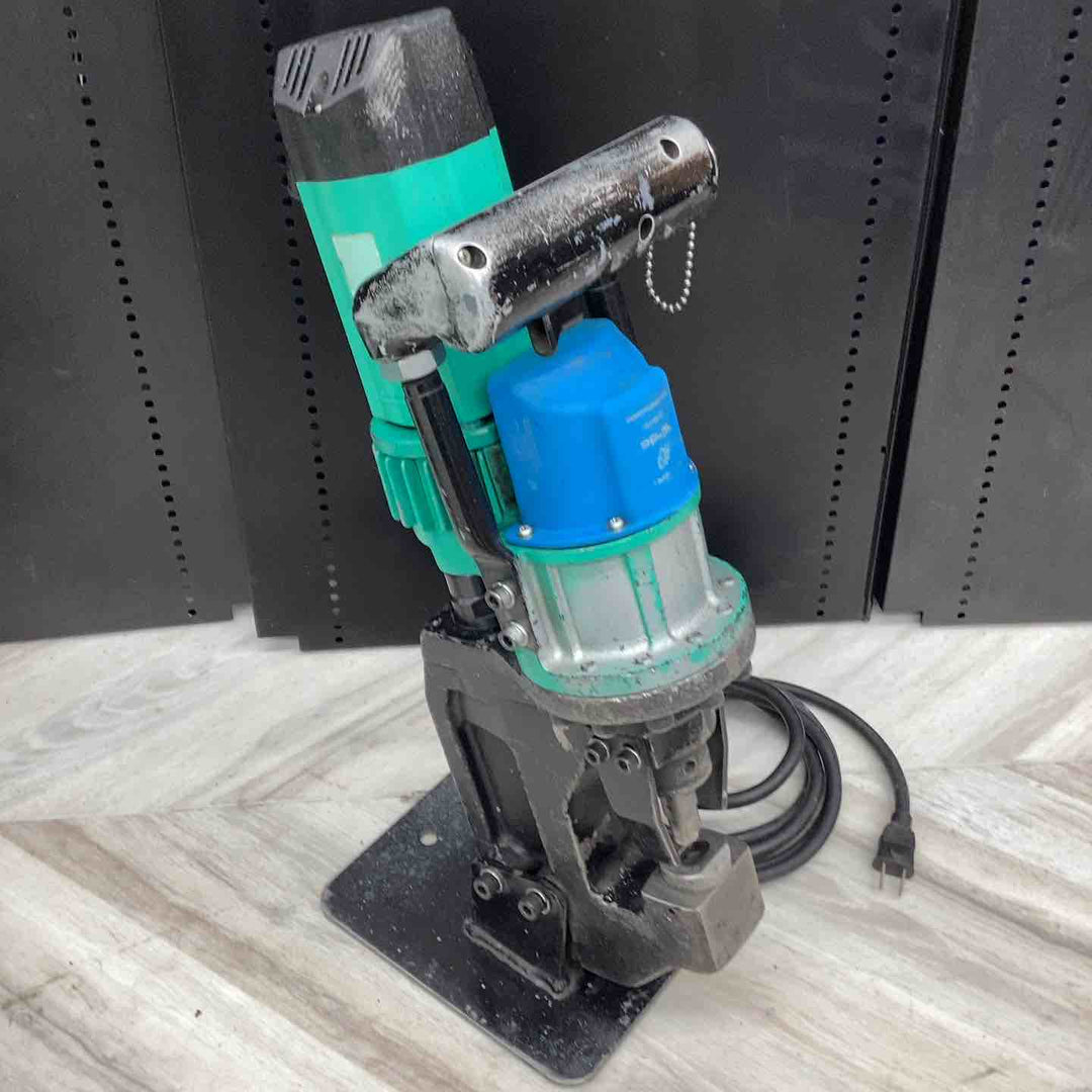 【店頭受取り限定】亀倉精機 ポートパンチャ PP-3L アングル チャンネル フラットバー 形鋼 穴開け制御盤 スイッチ 取り付け 配電 盤配線用穴 配管用穴【越谷店】